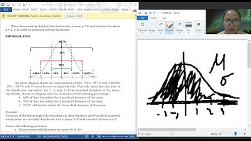 STATISTICS AND PROBABILITY:MODULE 3,LESSON 3