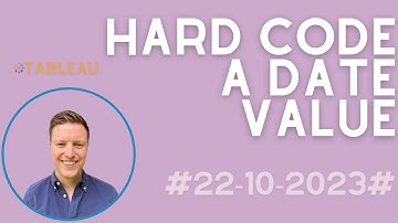 Hard Code a Date Value in a Tableau Calculation (Quick Tip)