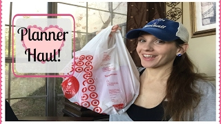 PLANNER HAUL | Target Dollar Spot + GIVEAWAY!!