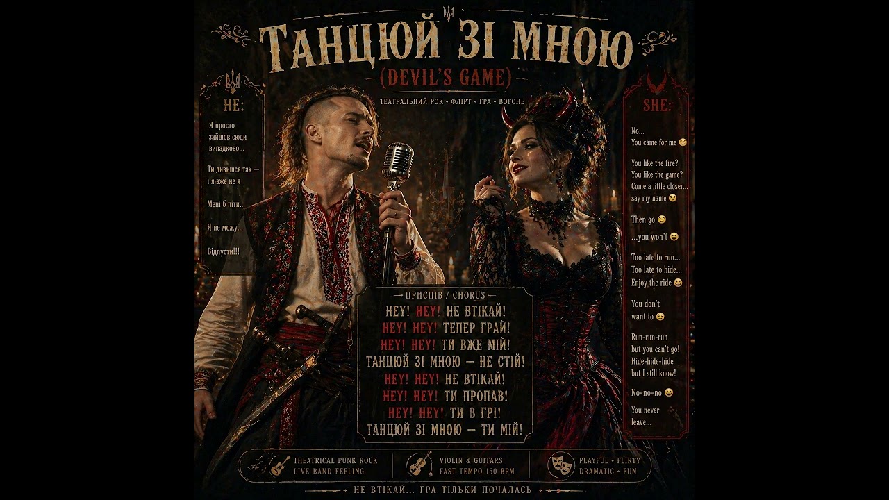 “ТАНЦЮЙ ЗІ МНОЮ DEVIL’S GAME” 😈🔥