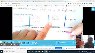Distributive Property Part 1/ Homework Help