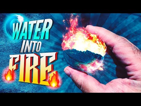 How To Make Fire From Water DIY Incredible Science Experiment