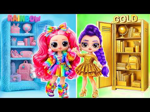 K-Pop Demon Hunters: Modă Aurie vs Curcubeu pentru Glow Up Huntrix! 18 DIY-uri pentru Păpuși