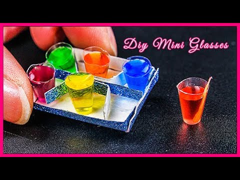 小小迷你Mini玻璃杯 擺件玩具手工DIY