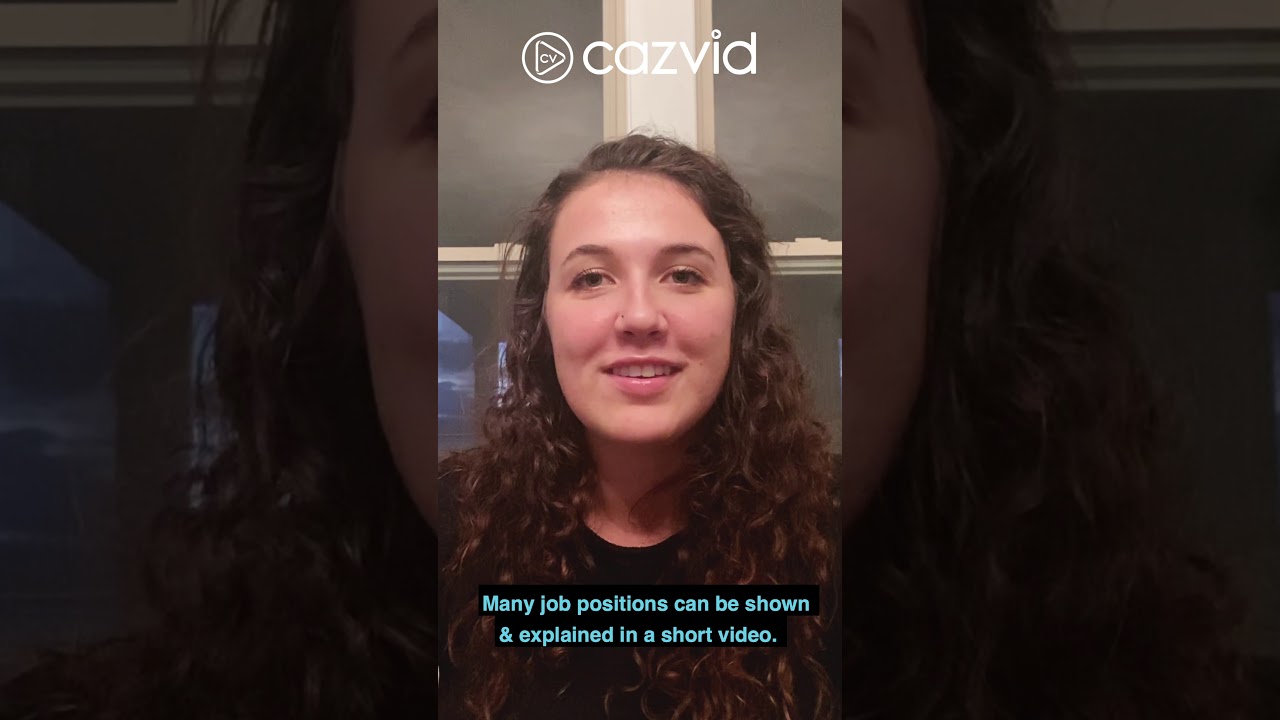 What Type of Jobs are on CazVid? | Video Resume & Video Job Listing App