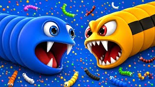 😱 Biggest Snake Comeback Ever! 🔥 Epic Worms Zone Gameplay | Noob to Pro