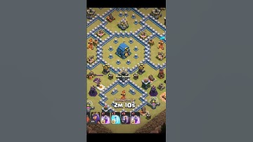 War WITHOUT HEROES in CLASH OF CLANS!! DragBat War Strategy | AM Alive #shorts #clashofclans #coc