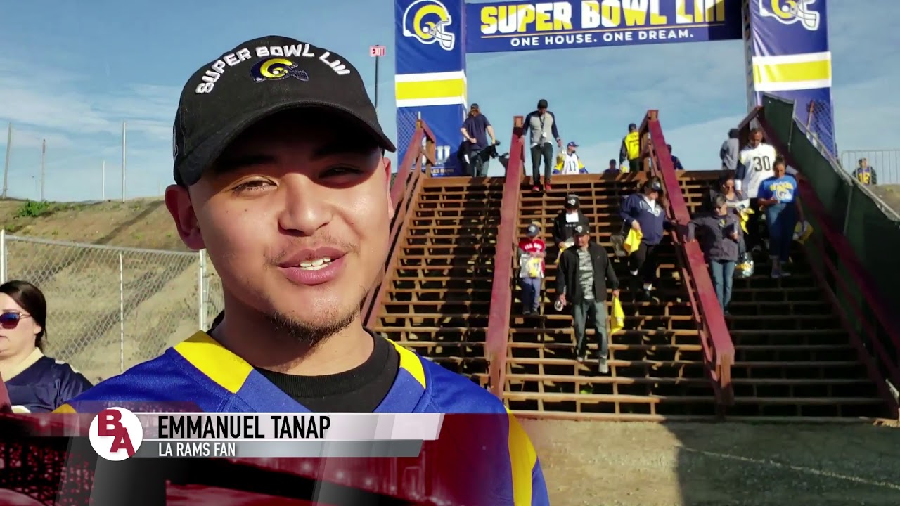 bruno mars count on me Filipinos celebrate Los Angeles Rams victory to Super Bowl