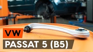 Como substituir a braço de suspensão dianteira no VW PASSAT 5 (B5) [TUTORIAL AUTODOC]