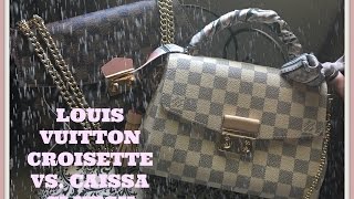 LOUIS VUITTON CROISETTE VS CAISSA CLUTCH!!! 2016 COLLECTION