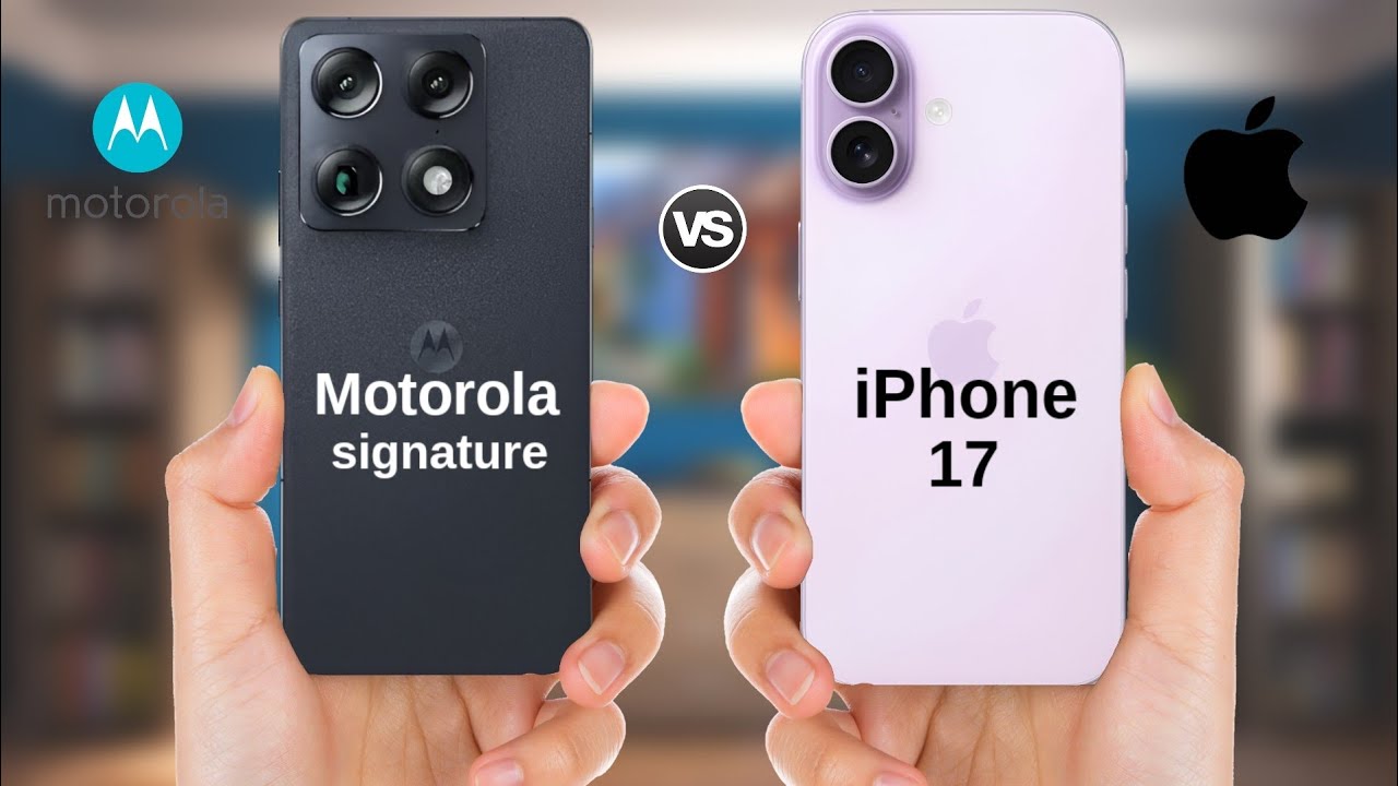 Motorola Signature 5G vs iPhone 17 || Full Comparison 