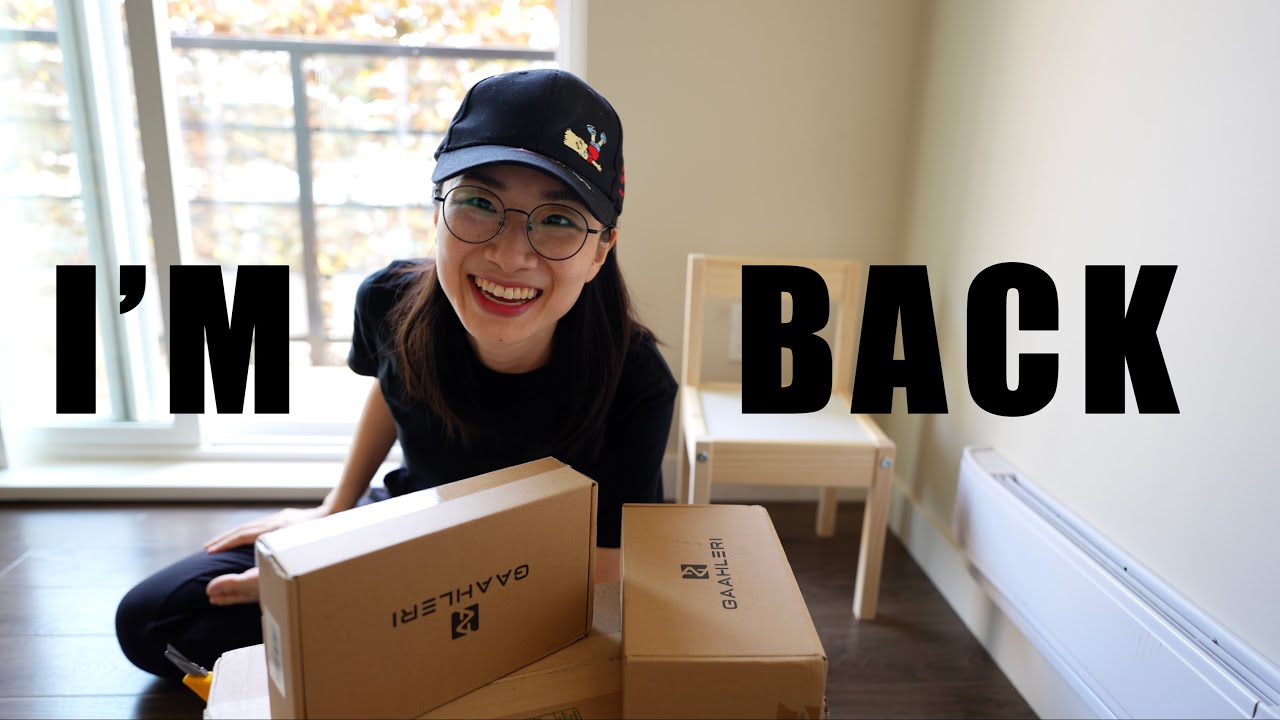 Hello Canada: Setting Up New Studio & Unboxing Gaahleri