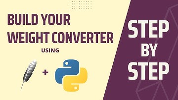 Create Weight Converter GUI Application Using Python and Tkinter [2022]
