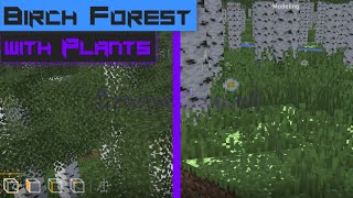 Custom Birch Forest Minecraft Scenario for Prisma3D 2.0 beta!