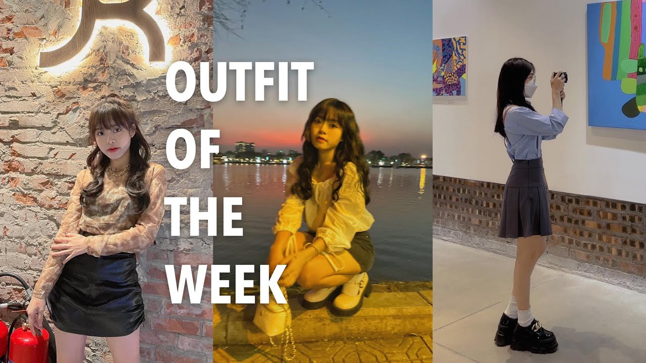 OOTD VLOG | Mình mặc gì trong tuần? | Daily outfits |... - youtube
