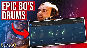 How To Easily Make Gated Reverb Fast (Phil Collins Drums)