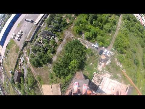 Ropejumping Труба Полтинник 50м GoPro 14/07/13 Сахалин