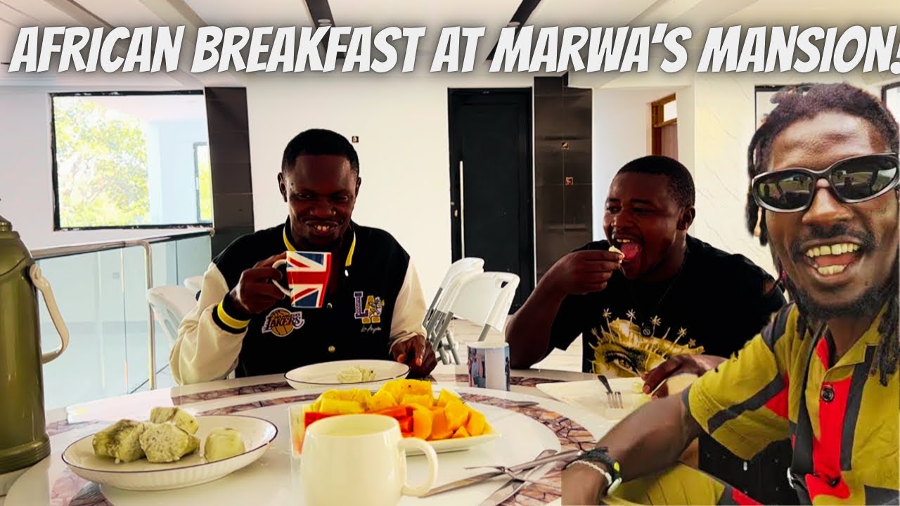 AFRICAN BREAKFAST At I AM MARWA’s Mansion With His Driver GITIRIBA | NYABOHANSE VILLAGE KENYA  