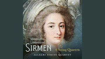 String Quartet No. 5 in F Minor: I. Larghetto-Allegro-Larghetto