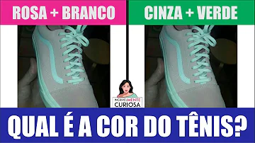 Como saber se uma cor é azul ou verde?