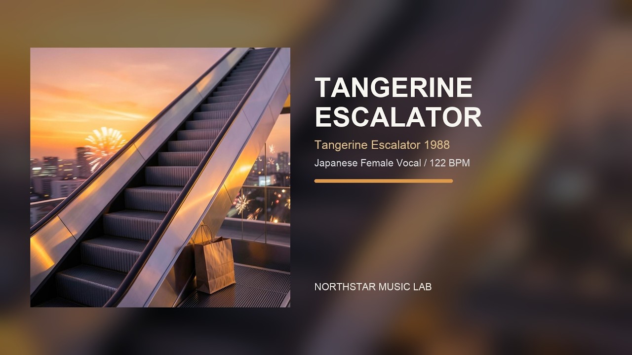 TANGERINE ESCALATOR 1988 | Japanese City Pop Summer Vocal - YouTube