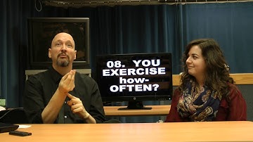 Medical Sign Language Lesson 04 (Part 1) (American Sign Language) (ASL)