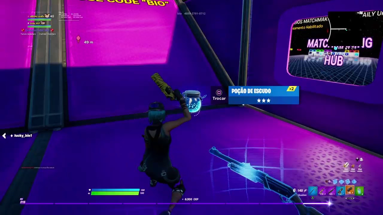 Live De FORTNITE, red x blue YouTube