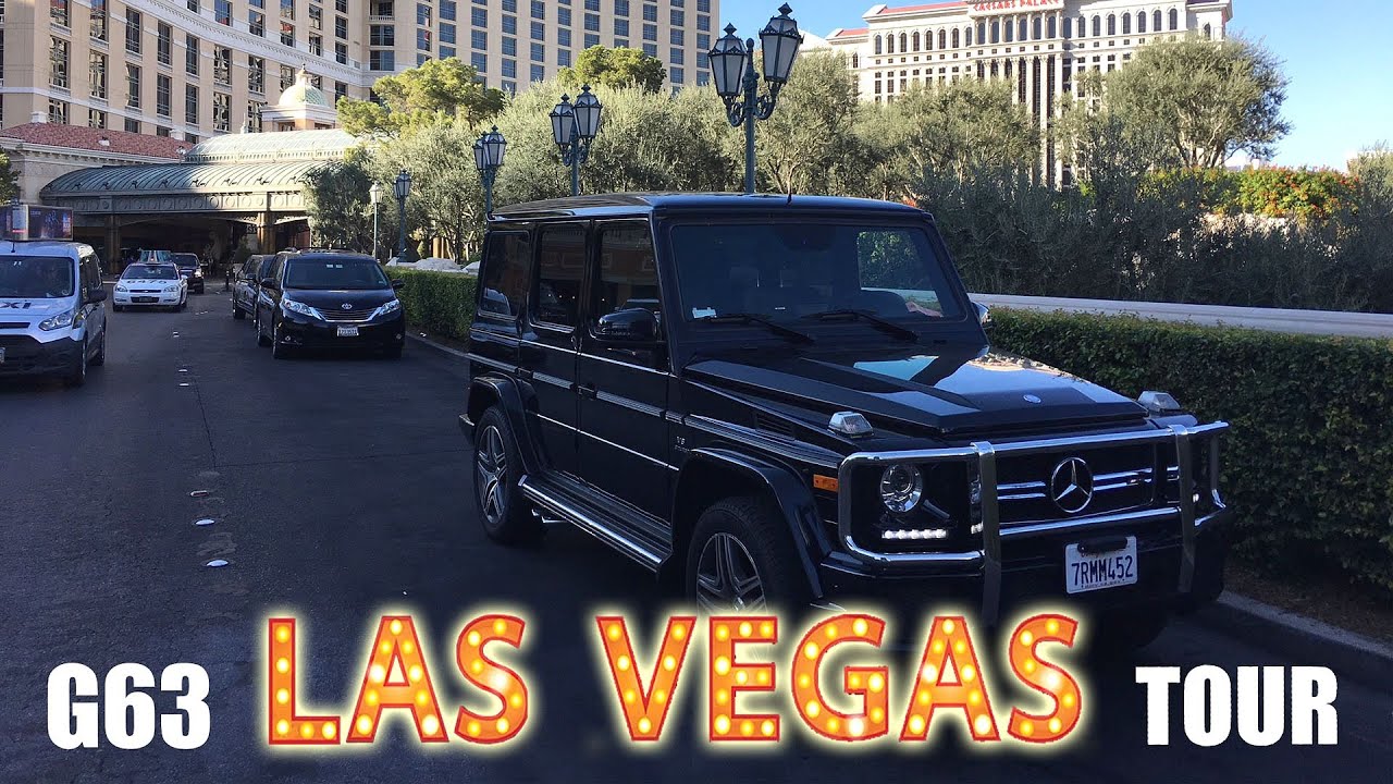 Touring Las Vegas in the Mercedes G63 AMG YouTube