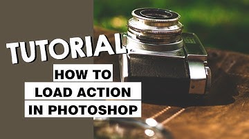 How To Load Action in Photoshop 2021