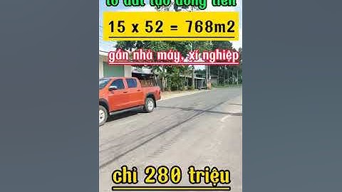 [ Nhà Đất Phú Mỹ ] mặt tiền đường nhựa lớn, 15 x 52 ,gần các công ty lớn