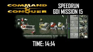 SPEEDRUN World Record: C&C Tiberian Dawn  GDI Mission 15 (Final Mission)