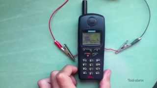 Siemens C25 vintage mobile phone review, old ringtones