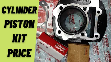 What's inside a New cylinder piston KIT of YAMAHA / Unboxing / Price / Full Details in Hindi