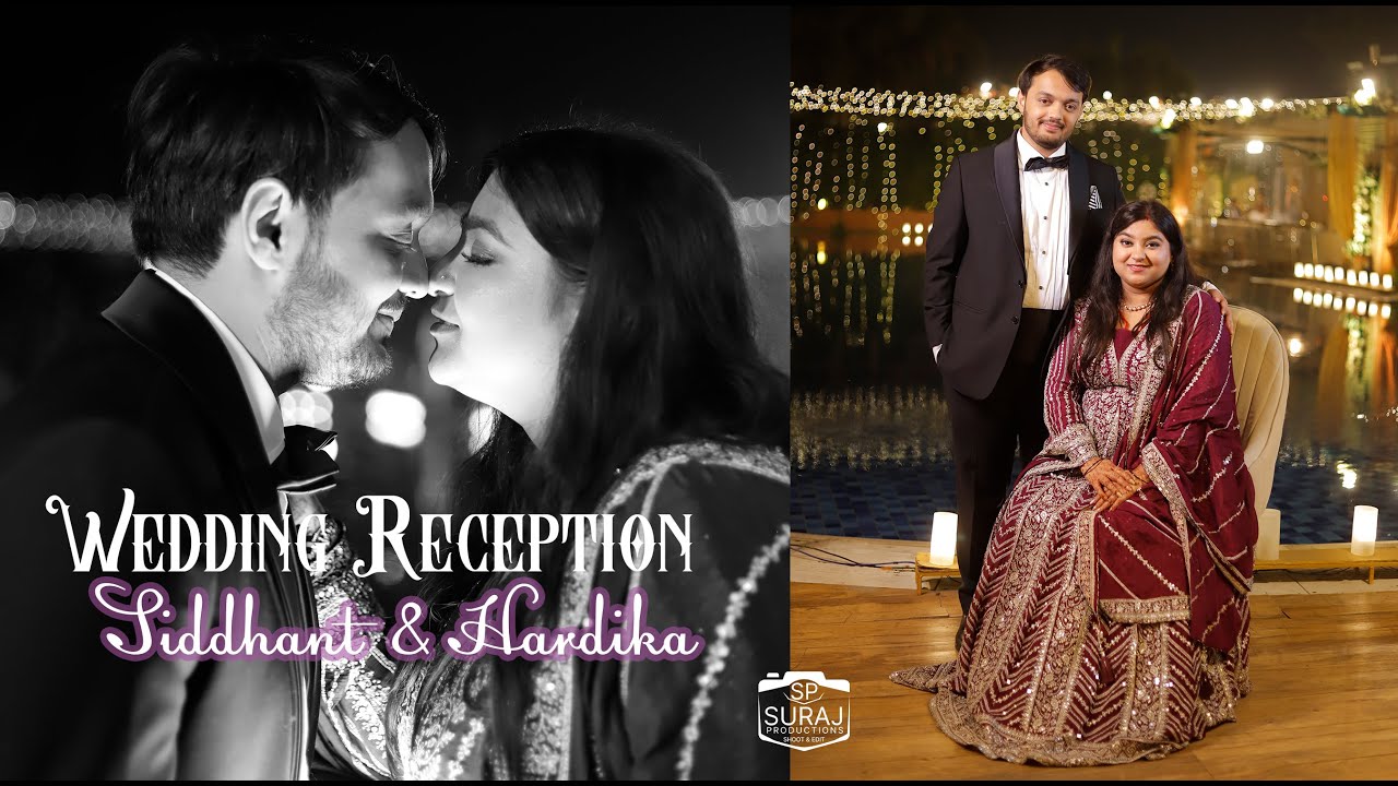 RECEPTION TEASER OF SIDDHANT & HARDIKA | GOLF COURSE NOIDA | A SURAJ PRODUCTIONS SHOOT & EDIT FILM.