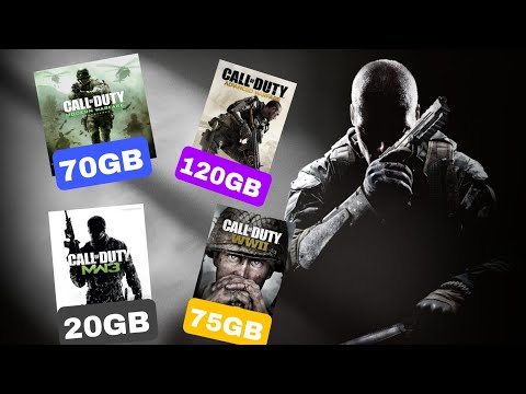 Сколько Весят Все Части Call of Duty?