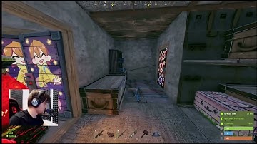 ДЕРЖИ ДВЕРЬ спалил трусы на стриме #держидверь #rust #раст #chezee #бзден #chistobzden #кава