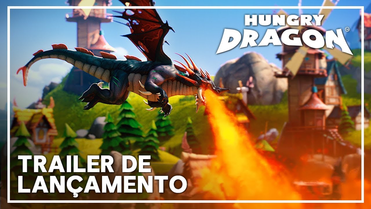 NOVO DRAGÃO DESBLOQUEADO! - Hungry Dragon #2 - NOVO JOGO! 