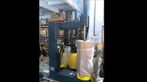 Carton Stretch Wrapping Machine with Power Pre-stretch - Nido Machineries