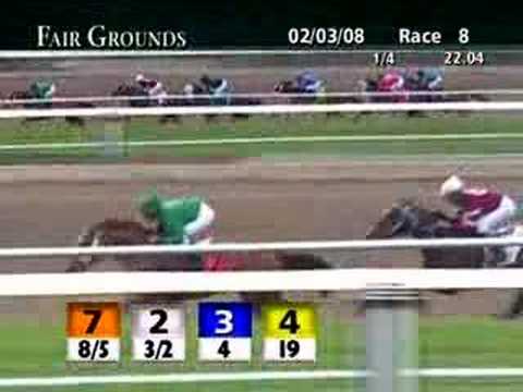 FAIR GROUNDS, 2008-02-03, Race 8