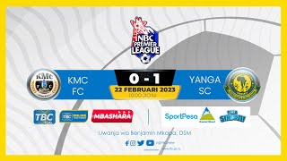 #TBCTAIFA: KMC FC (0) vs (1) YANGA SC | UWANJA WA BENJAMIN MKAPA, DAR ES SALAAM