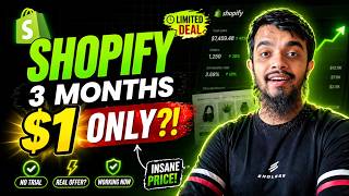 Shopify 3 months for $1 ✅ Shopify 3 Month Free Trial ✅ Shopify 1 dollar 3 months