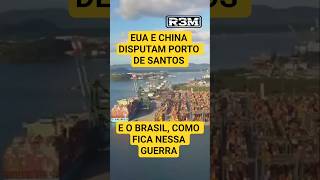 EUA tentam impedir avanço da China no Porto de Santos