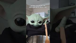 Baby Yoda'nın annesi eve gelmek üzere 😱 | Baby Yoda #babyyoda