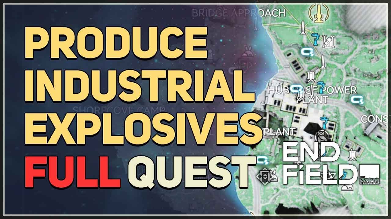 Produce Industrial Explosives Arknights Endfield