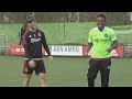 BLINDFOLD PENALTIES WITH AN AJAX PLAYER!