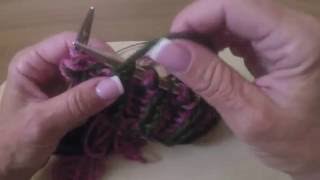 How to Sew in Ends and Back Out Stitches in Two Color Brioche