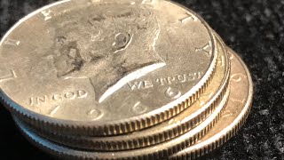 Coin Roll Hunting A $500 Box Of Half Dollars 💰 Amazing Amounts Of Ag! Double Digit Silver Finds!!