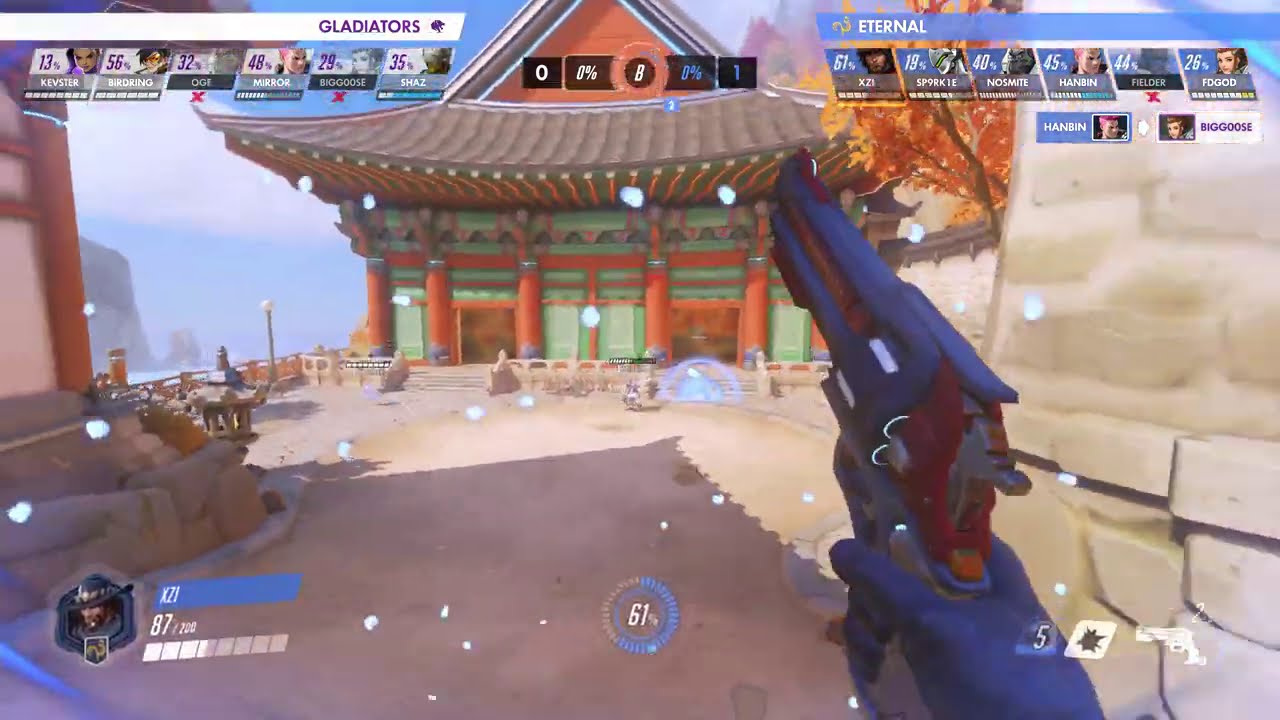 XZI MCCREE POV Highlights | Paris Eternal vs Los Angeles Gladiators | OWL S3 Week 25