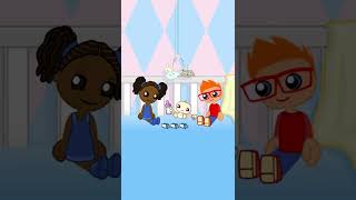 Math Facts with Kate & Nate 7-4=3 | Preschool Prep Company #shorts