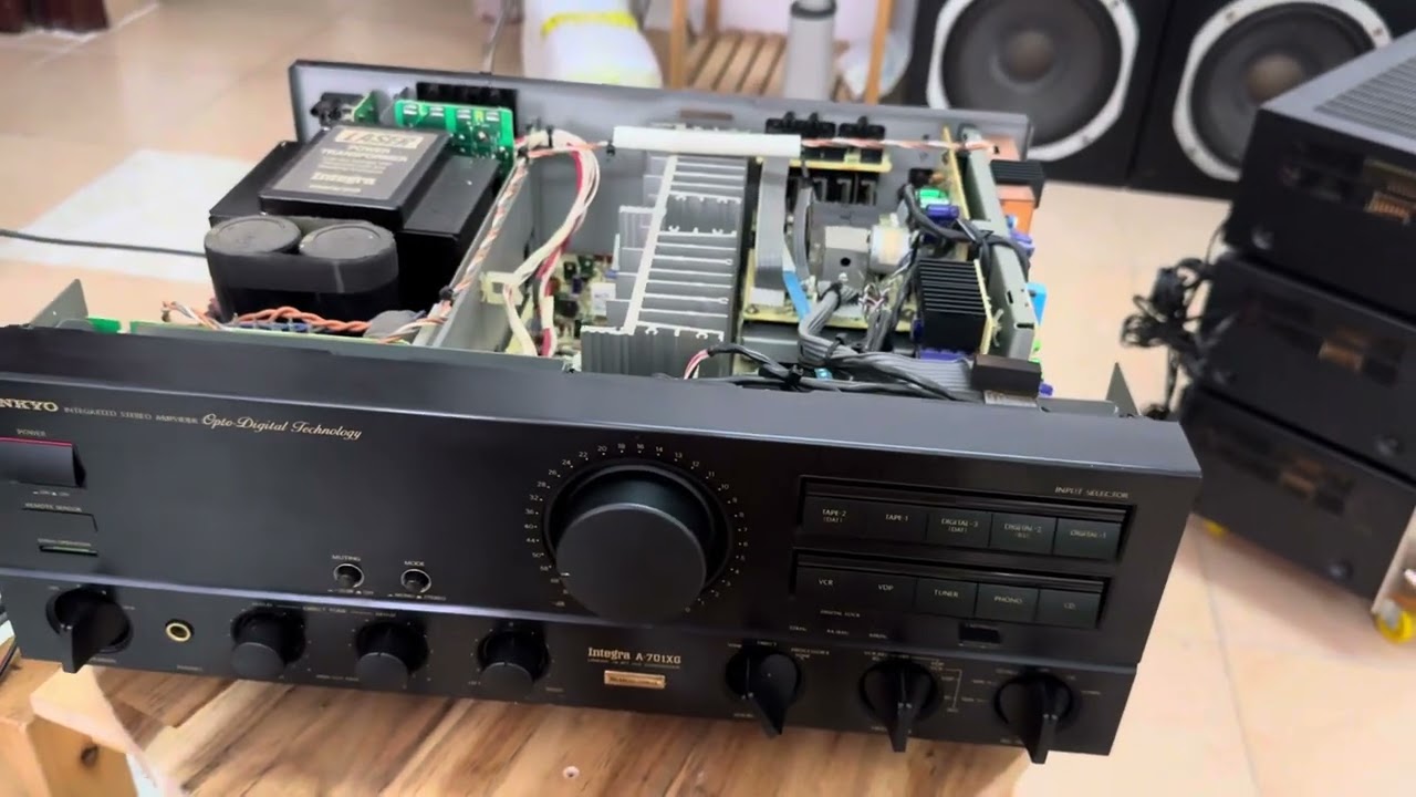 ONKYO A-701XG 整備済 ガリなし 動作品 プリメインアンプ オーディオ機器 ONKYO A-701XG 整備済 ガリなし 動作品 プリメインアンプ